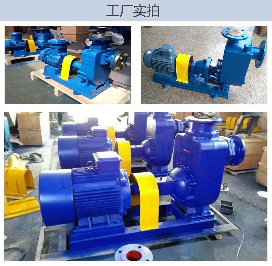 zx型的自吸泵產(chǎn)品實拍