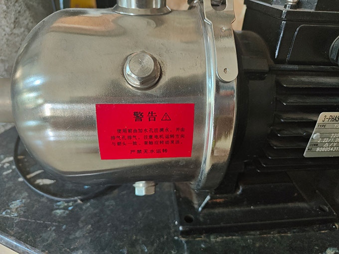 增壓泵空轉多久會燒壞？